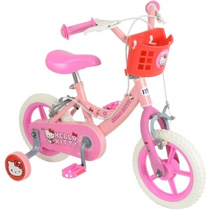Hello Kitty Childrens Bike with Basket Kids First Pedal Bicycle