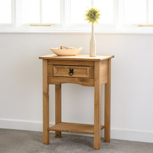 Corona Console 1 Drawer Table