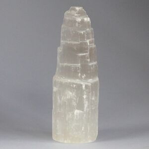 Unique Natural Selenite Healing Tower 15cm