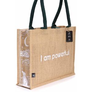 Hop Hare Jute Big Bag I am Powerful
