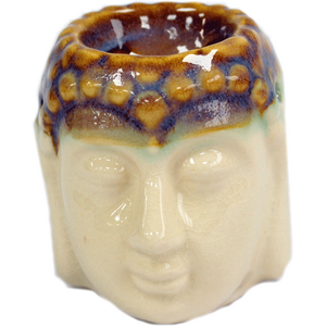 Buddha Oil Burner Ivory  Mint