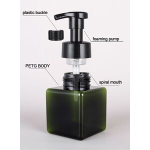 Squat Reusable Foam Dispenser Bottle 250ml