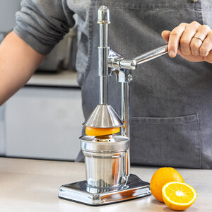 MasterClass Deluxe Chrome Plated Lever-Arm Juicer
