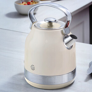 Retro Revive 1.7L Traditional Kettle Cream