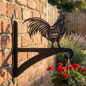Cockerel Hanging Basket Bracket
