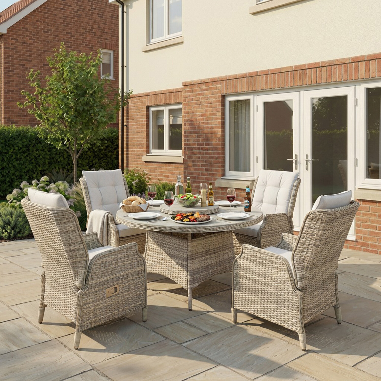 Cambridge Dining Set - Natural