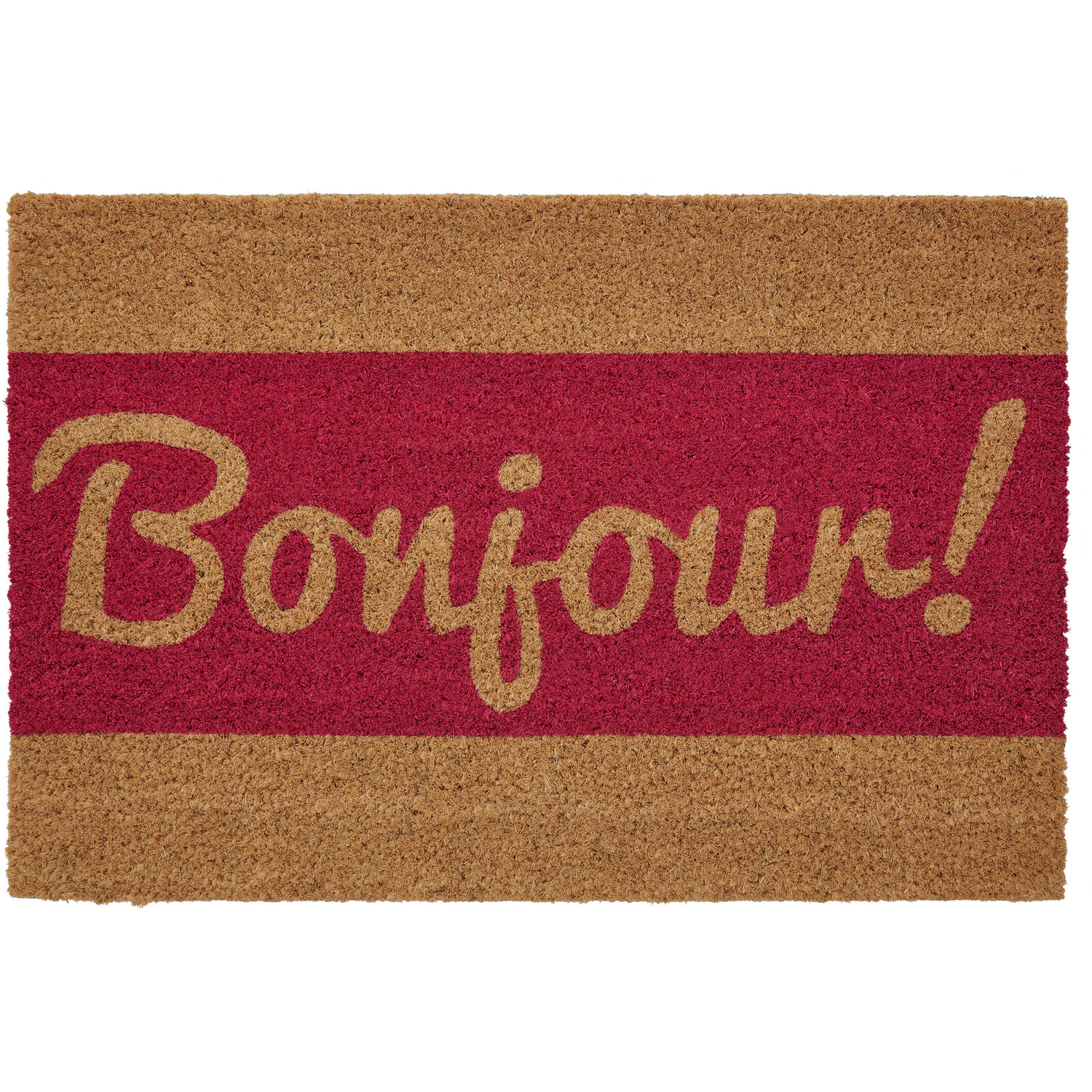 Maison By Premier Filta Bonjour Doormat - Pink