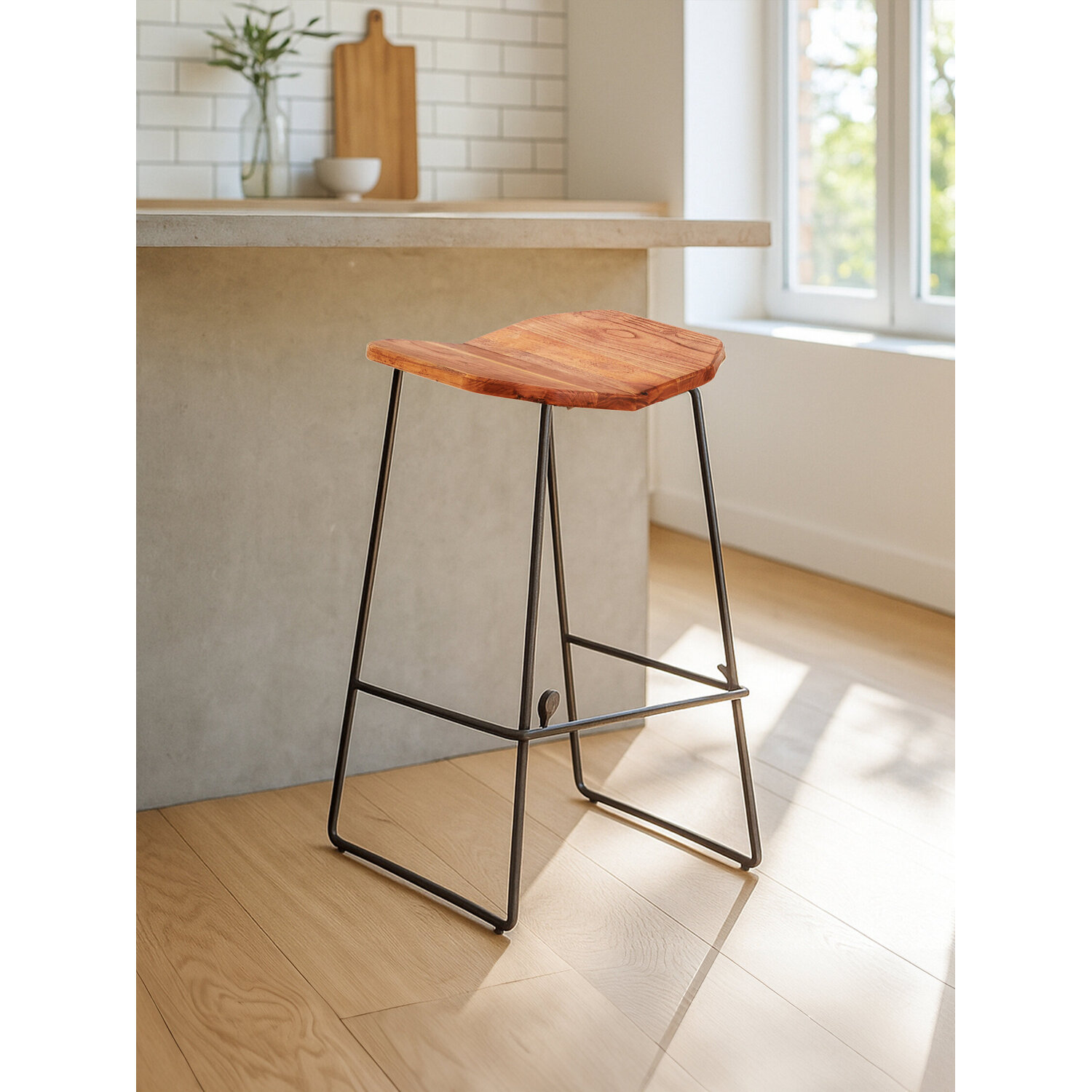 New Foundry Bar Stool - Black