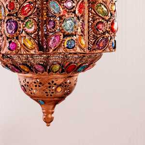 Leyla Moroccan Bazaar Style Ceiling Lamp Shade