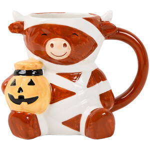 Halloween 3D Highland Cow Mug