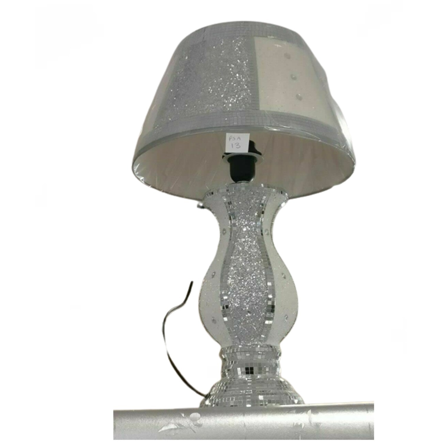 Image of Crush Crystal Ceramic White Silver Design&hellip;