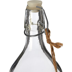 Grocer Glass Bottle With Chalkboard Tag 1000ml