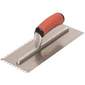 Marshalltown LayFlat 10mm Notch Trowel 11 x 4.1/2in