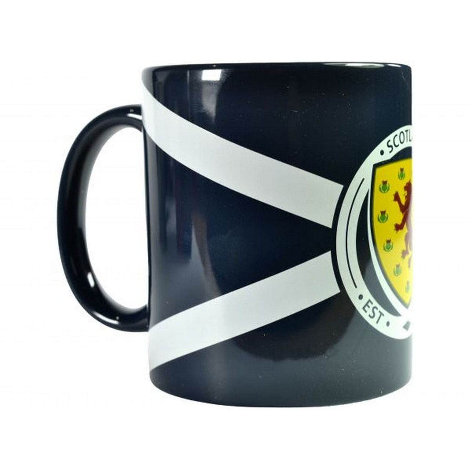 Scottish Fa Crest 312Ml Mug - Dark Blue
