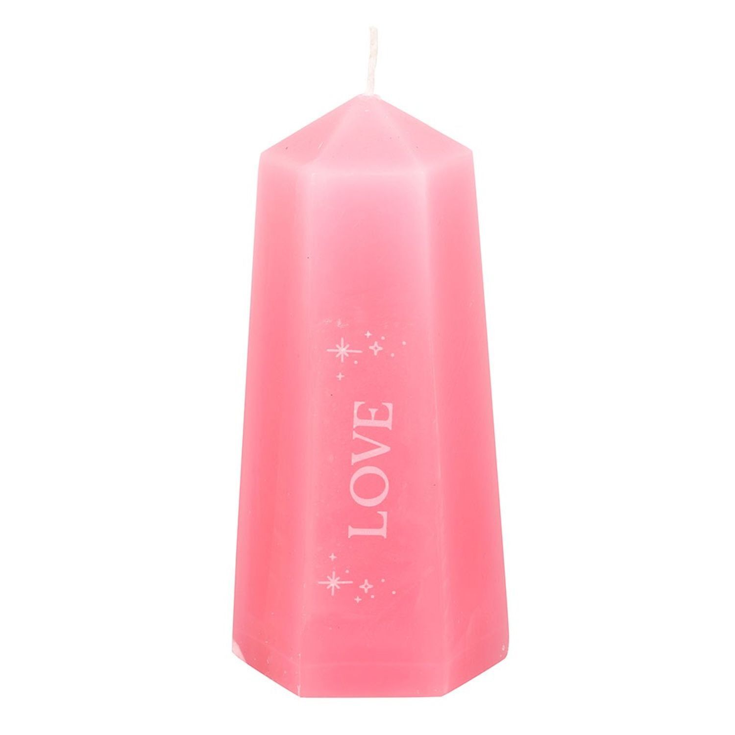 Something Different Unisex Pink Love Crystal Candle In - Image 2