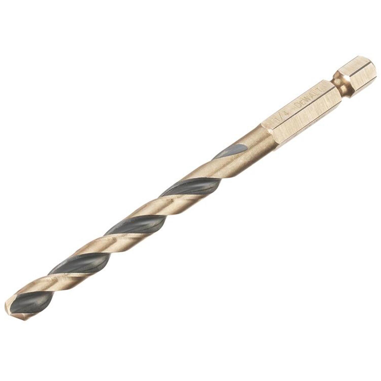 Dewalt Black/Gold And Hex Impact Hss Drill Bit - Image 8