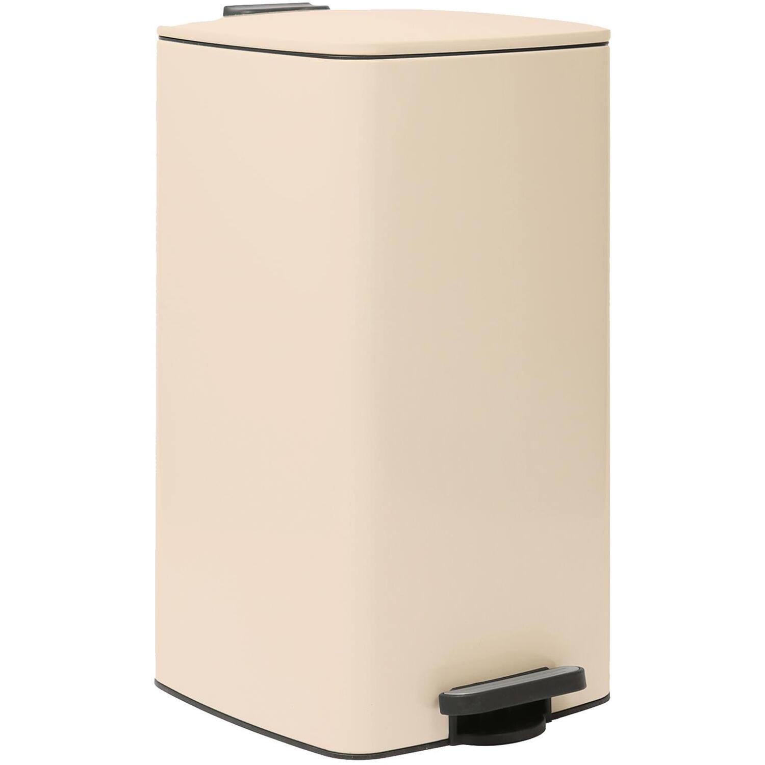Rinkit.com Beige 30L Square Stainless Steel Kitchen Pedal Bin - Image 6