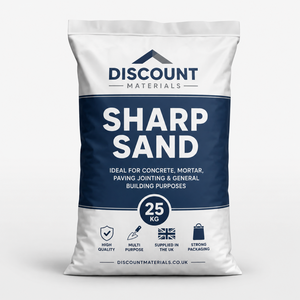 Sharp Sand Grit Sand 25kg Bag Pack of 40 - 1000kg Approx.