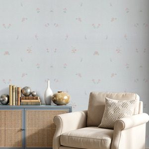 Lifeideas 3D Embossed Non-Woven Floral Wallpaper Style C