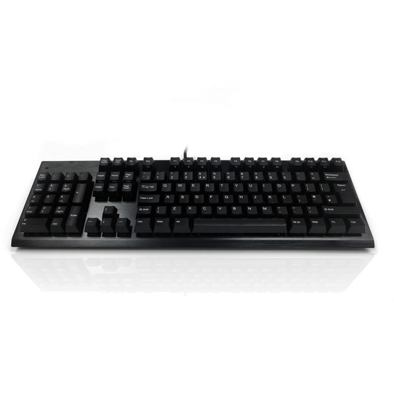 Accuratus Left Hander Keyboard - USB Programmable Full Size w/Mechanical Key Switches - Black