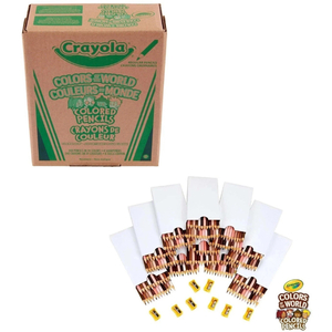 Crayola Colors Of The World Coloured Pencils Classpack 240 Count