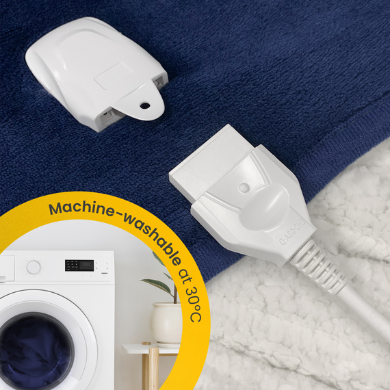 Cosi Home Fleece & Sherpa Electric Heated Throw