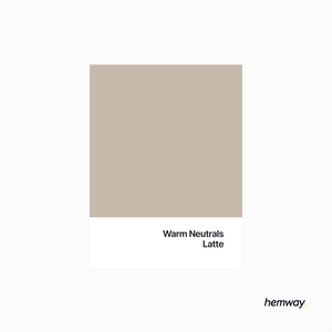 Hemway Chalk Paint Flat Matt Latte Brown 1L
