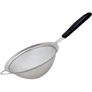 Buckingham Stainless Steel Fine Mesh Sieve 16 cm with Easy Grip Handle