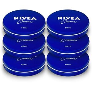 Nivea Creme¿All Purpose Moisturising Cream 60ml - Pack of 6