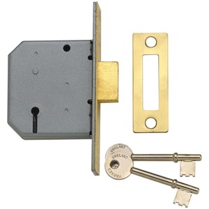 Yale PM562 Hi-Security 5-lever mortice deadlock 81mm (3in) polished chrome