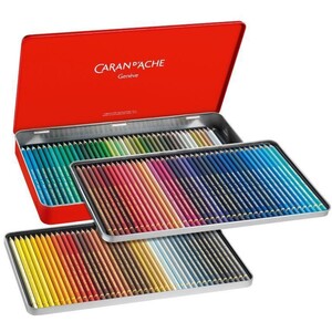 Pablo 120 Water-Resistant Colour Pencils - Professional Artist Set in Metal Tin