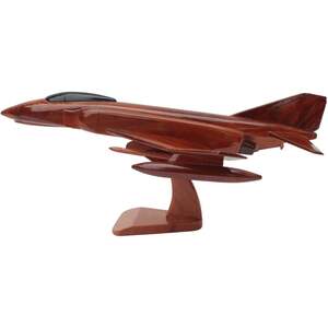 F-4 Phantom Wooden Jet  Premium Display Model