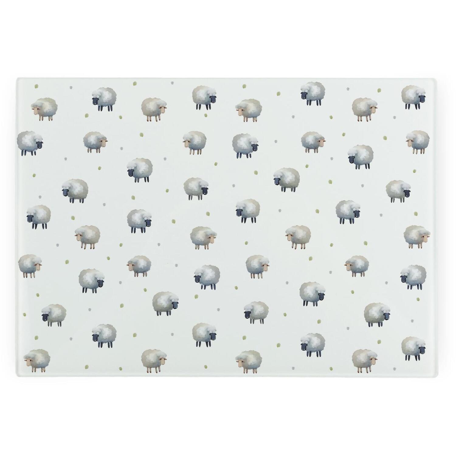 Image of Spring Sheep Smooth Glass Worktop Saver&hellip;