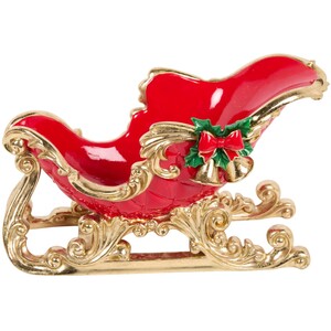 Elegant Traditional Sleigh Ornament