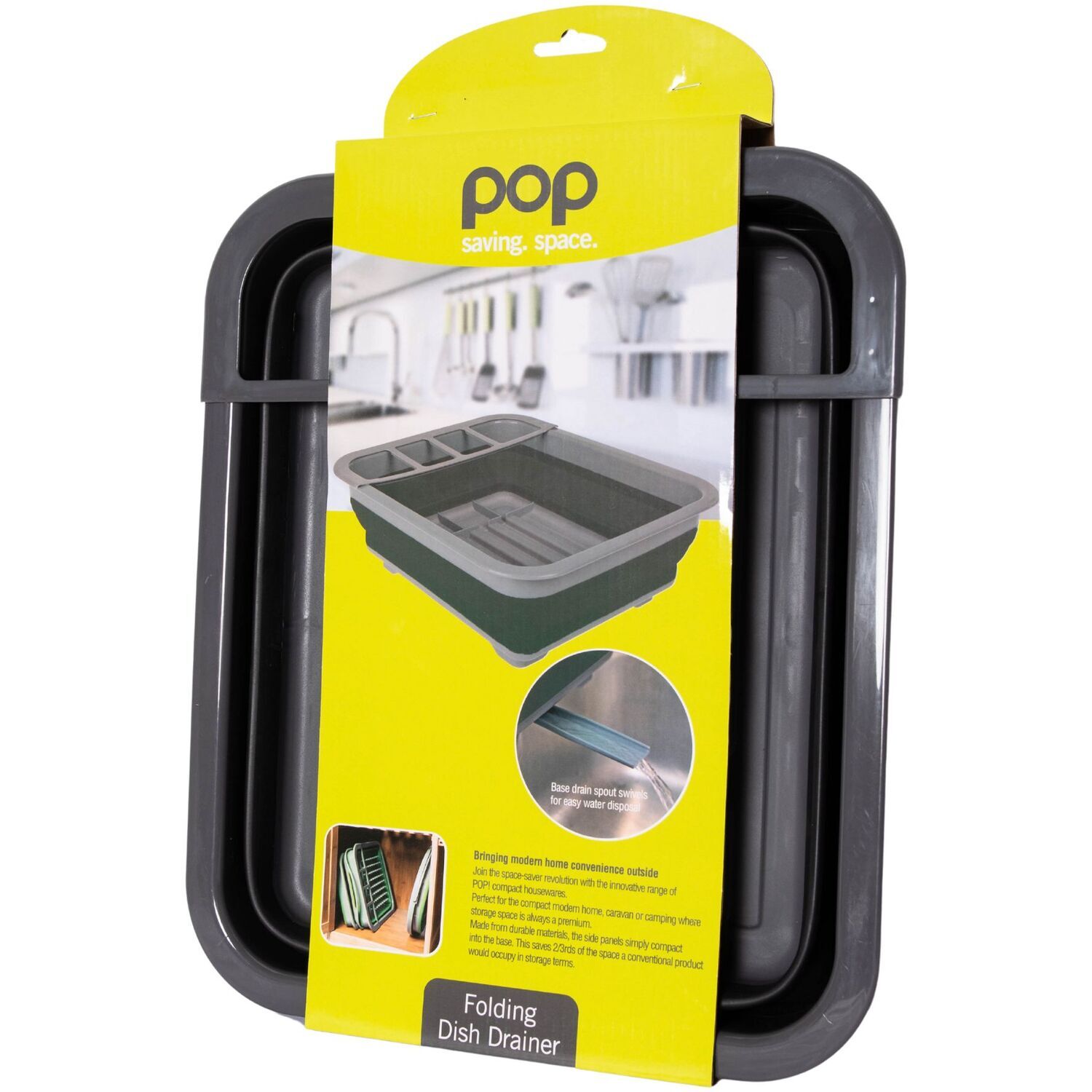 Image of Collapsible Folding Sink DIsh Drainer with&hellip;