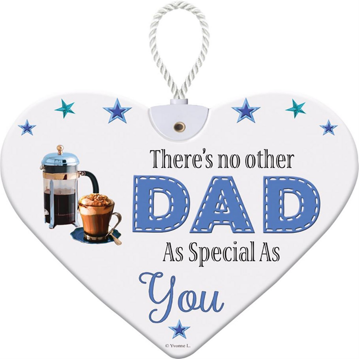 SPECIAL DAD HeartFelts Hanging Plaque - Multi