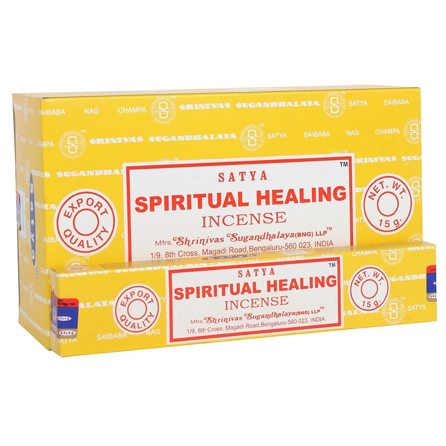 Satya Spiritual Healing Incense Sticks (Pack of 120) - Multicoloured