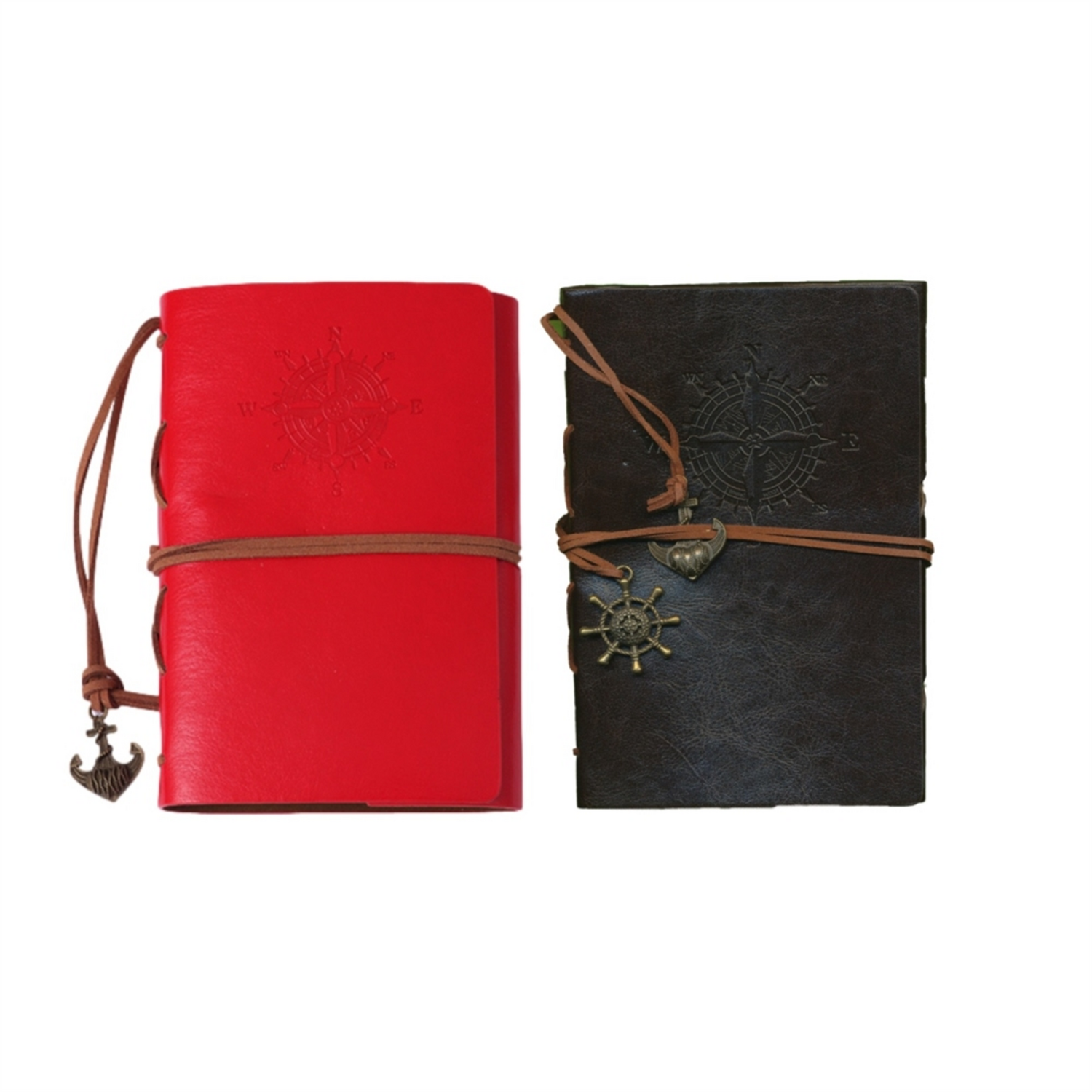 Foska B6 80 Sheets Diy Kraft Paper Loose Leaf Notebook - Multi
