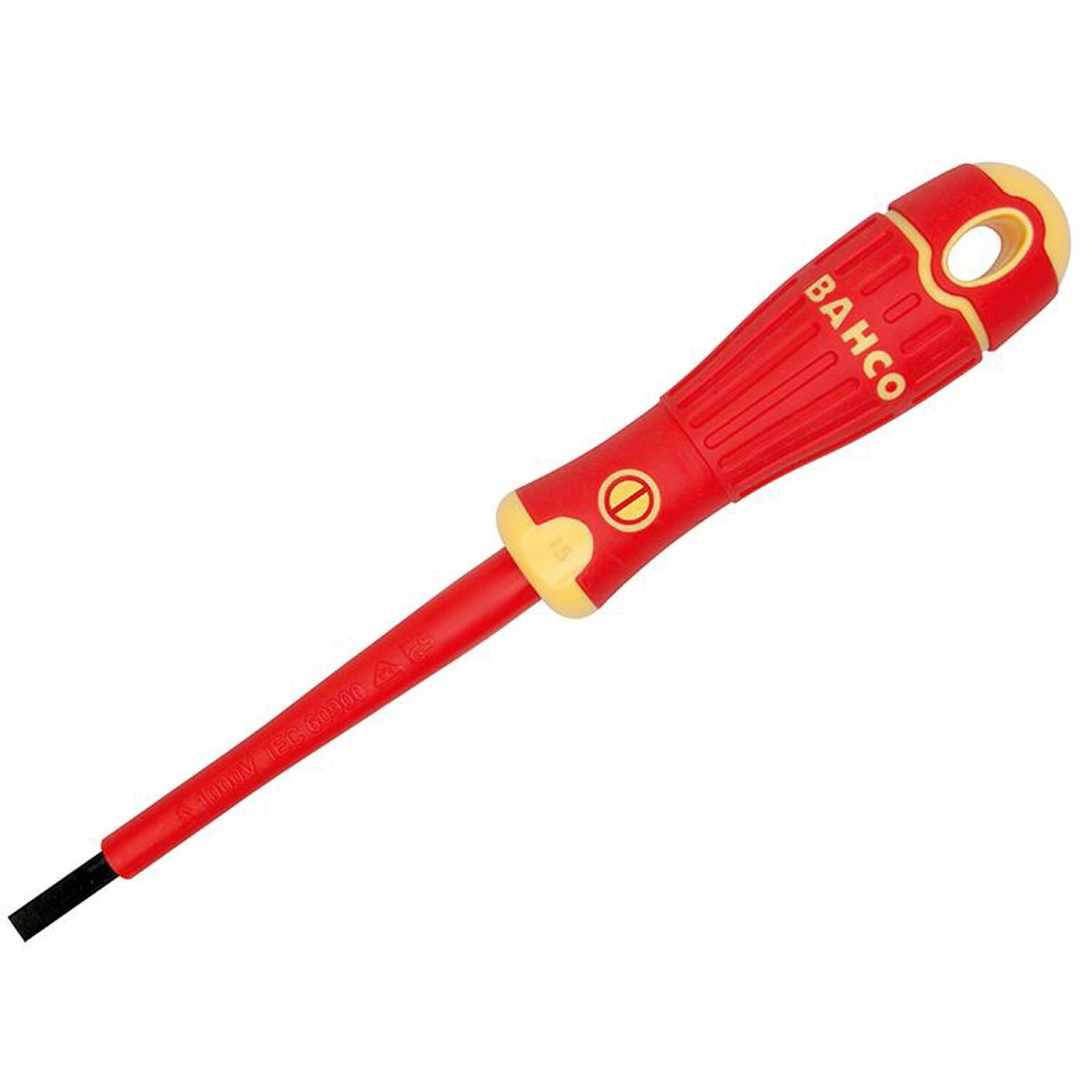Bahco Black Bahcofit Insulated Slotted Screwdriver 4.0 X 100 Mm B196.040.100 - Image 13