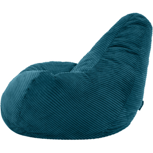 Teal Cord Recliner Bean Bag  shot 18207714