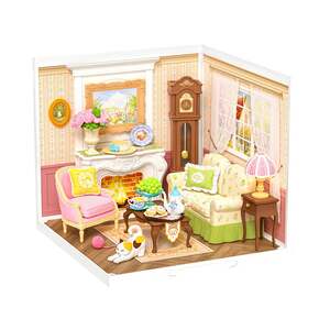 Holiday Tea Time Super Creator Miniature House Kit