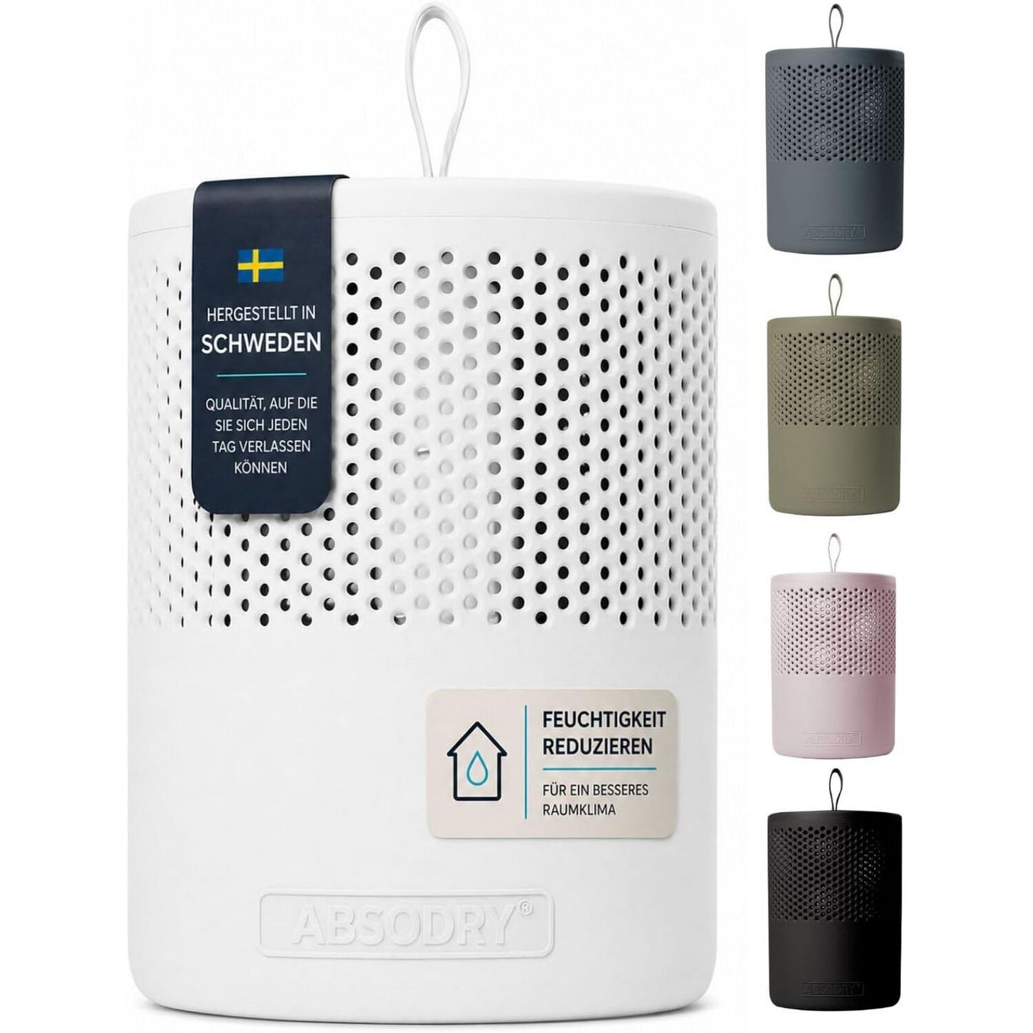 B&Q -  Duo Family Series 6 White Moisture Absorbing Portable Quiet Battery Free Dehumidifier - Image 3