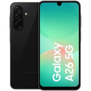 Samsung Galaxy A26 5G 128GB Dual SIM Black Smartphone