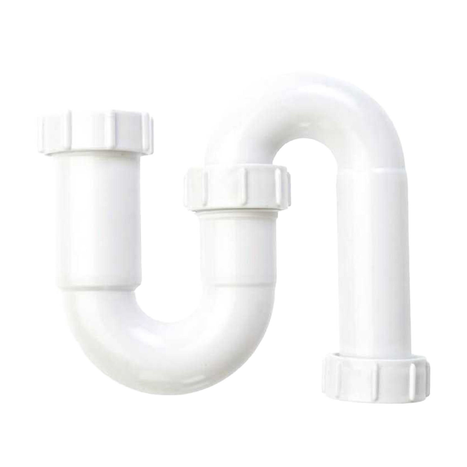 Securplumb Polypropylene S Trap - White