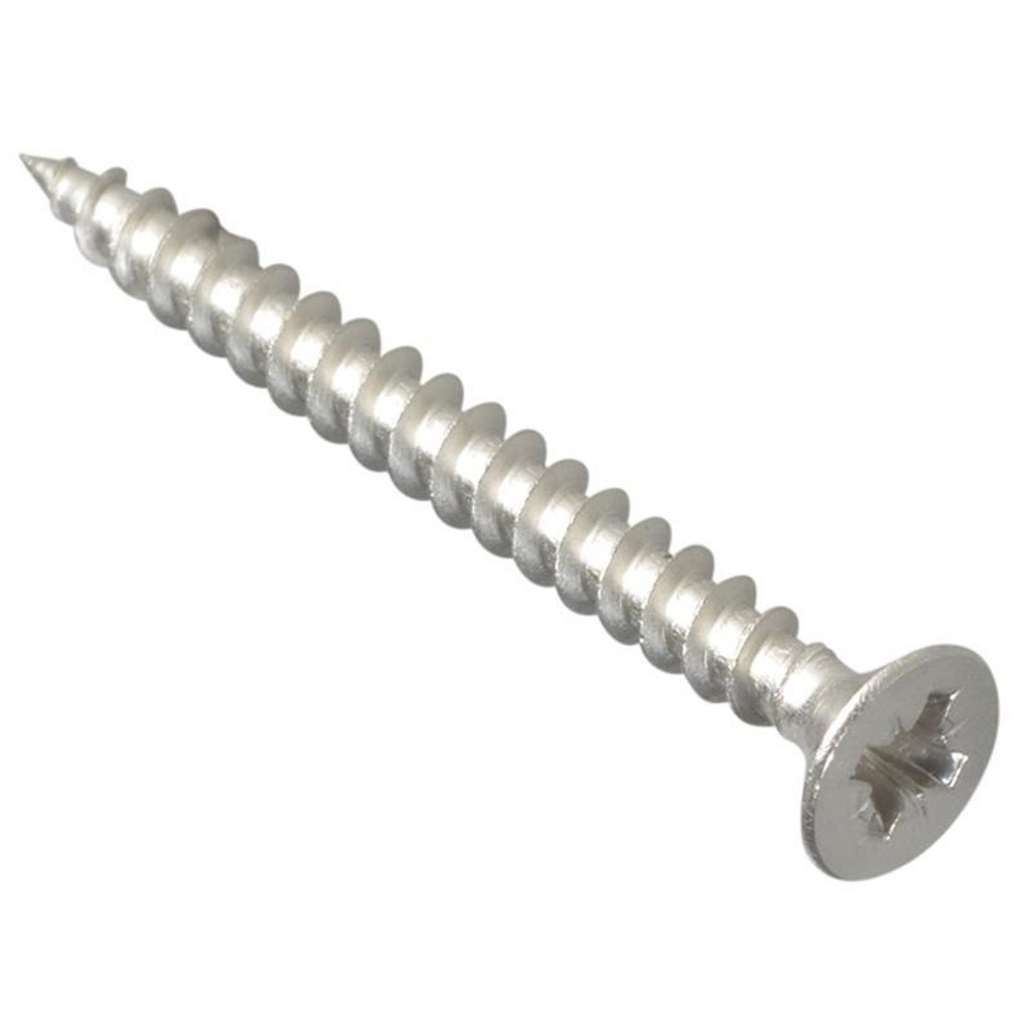 Forgefix Multi-Purpose Screws, Pozi, Csk, Stainless Steel E - Multi Colour