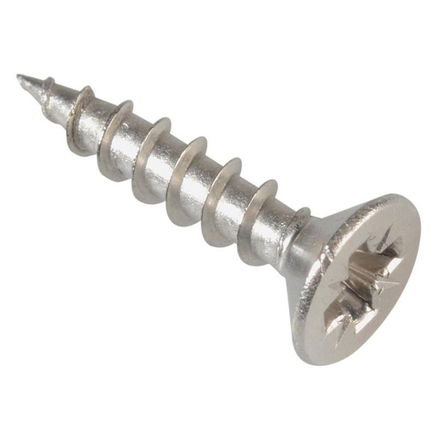 Forgefix Multi-Purpose Screws, Pozi, Csk, Stainless Steel F - Multi Colour