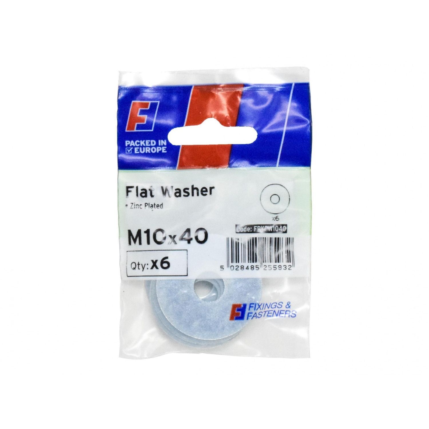 Forgefix Flat Washers Zp, Forgepack - Multi Colour