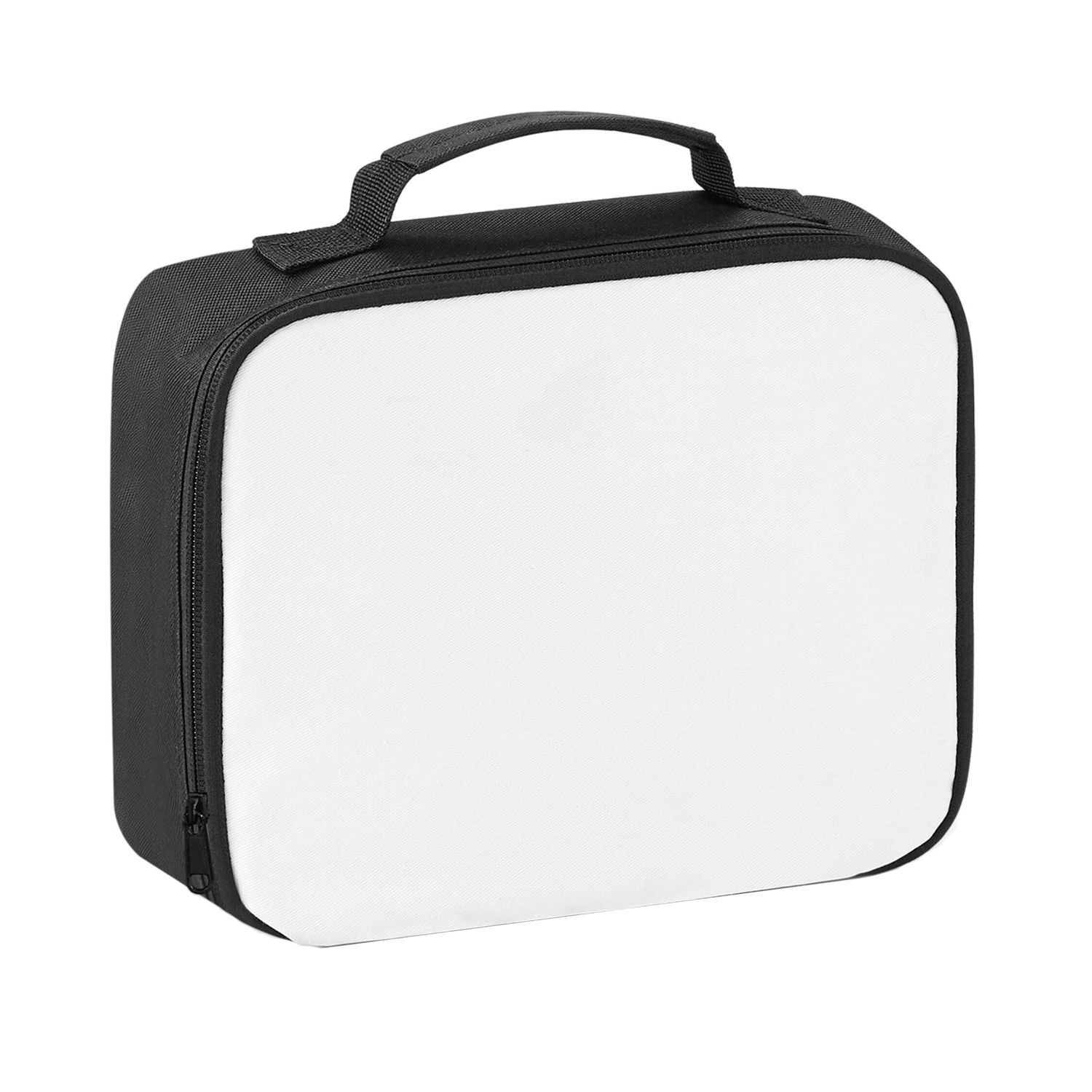  - Bagbase Sublimated Lunch Cooler Bag Black (One Size) - Image 3