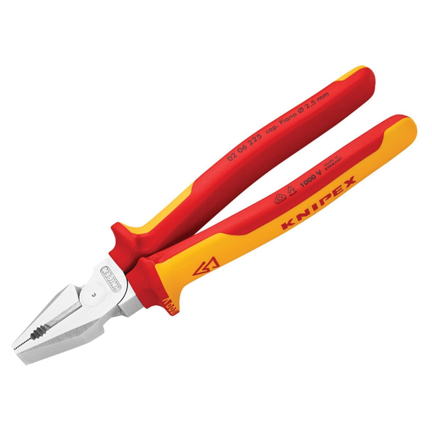 Knipex Vde High Leverage Combination Pliers A - Multi Colour