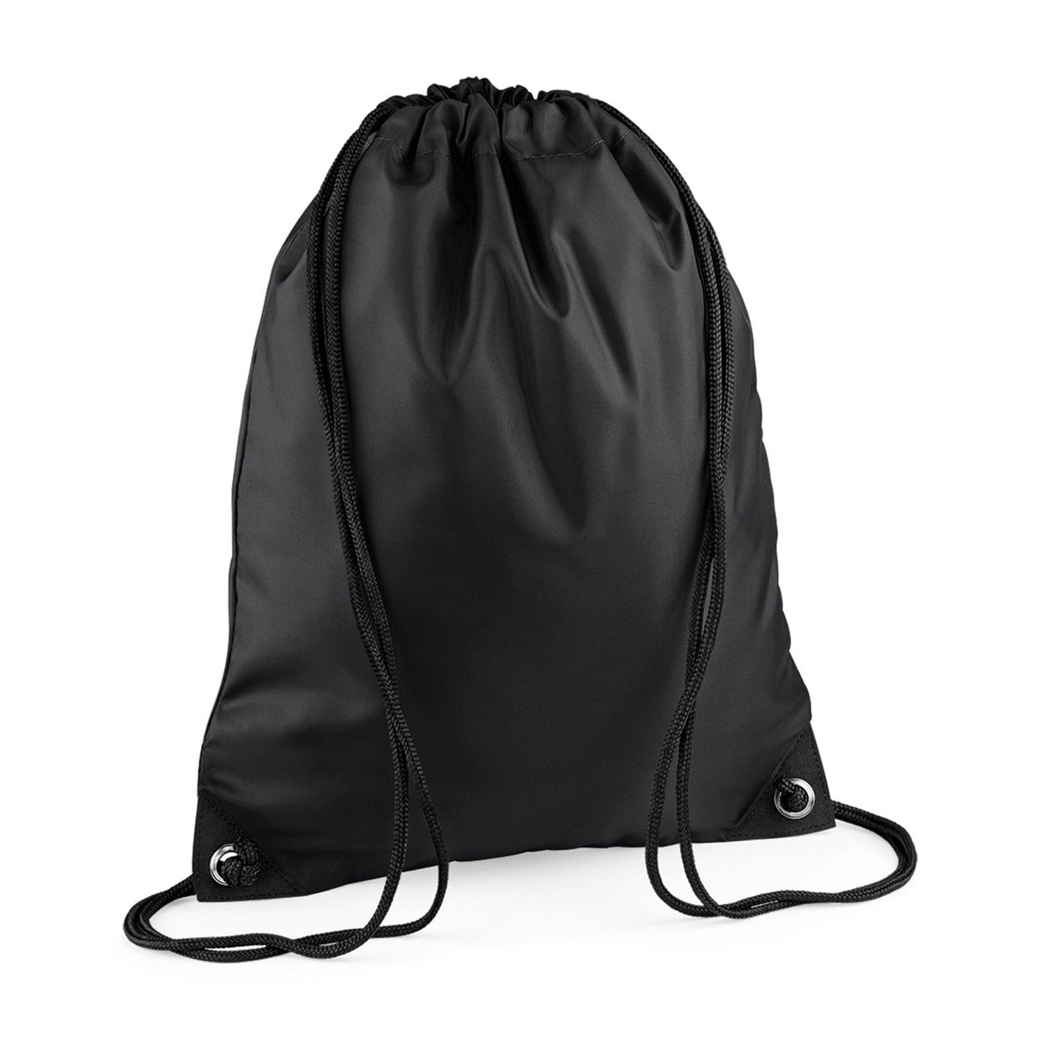 Bagbase Premium Drawstring Bag E - Black